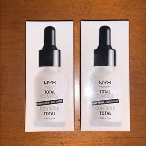 NYX Total Control 2 Drop Primers Brand New Lot